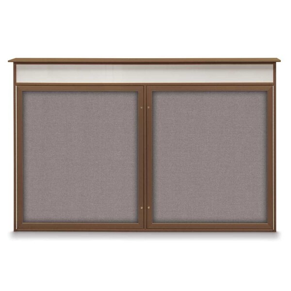 Open Faced Traditional Corkboard, 96x48"